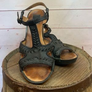 CLARKS ARTISAN PETRINA RHEA Wedge Sandal Sz 8.5